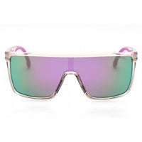 Carrera Unisex Sunglasses - Nude Violet Frame Shield Frame | CARRERA 8060/S 0SS7 TE ,