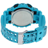 Casio Men's Watch - G-Shock Ana-Digi Dial Turquoise Resin Strap | GA-110SL-3ACR ,