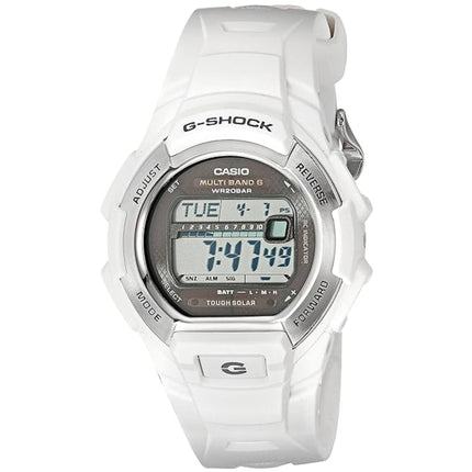 Casio Men's Watch - G-Shock Tough Solar Grey Digital Dial White Strap | GW-M850-7CR ,