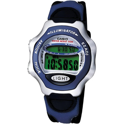 Casio Women's Watch - Alarm Blue and Black Strap Illuminator Digital | LW-24HB-2B ,