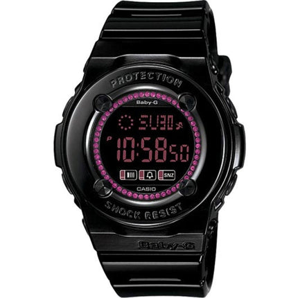 Casio Women's Watch - Baby-G Black Reverse Digital LCD Dial Resin Strap | BG-1300MB-1 ,