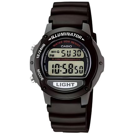 Casio Women's Watch - Daily Alarm Black Resin Strap Illuminator Digital | LW-22H-1A ,