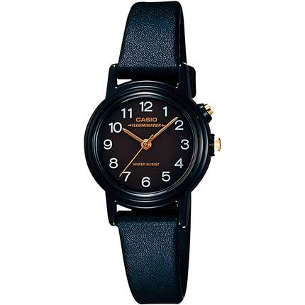 Casio Women's Watch - Electro-Luminescent Black Dial Resin Strap Quartz | LQ-140-1B ,