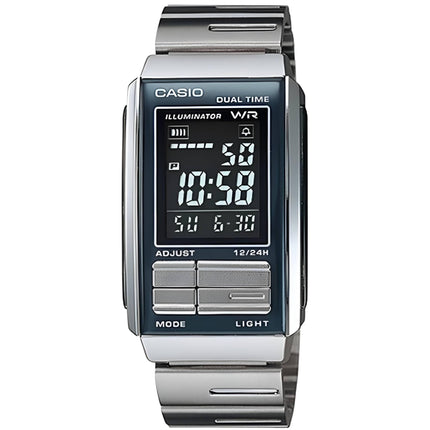 Casio Women's Watch - Futurist Black Dial Bracelet Dual Time Digital | LA-201W-1B ,