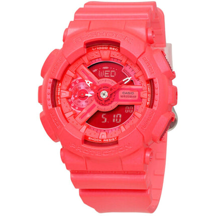 Casio Women's Watch - G-Shock World Time Pink Resin Strap Ana-Digi | GMA-S110VC-4ACR ,