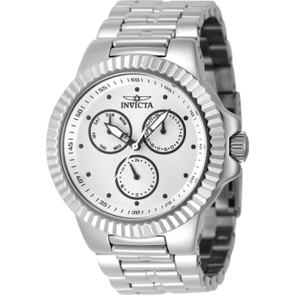 Invicta Men's Watch - Subaqua Silver Dial Stainless Steel Bracelet Day-Date | 46596 ,