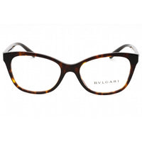 Bvlgari Women's Eyeglasses - Havana Plastic Full Rim Cat Eye Shape Frame | 0BV4211 504 ,