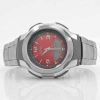 Casio Stainless Steel Case Stainless steel Band Vintage Watch | AWS-90D-4A ,