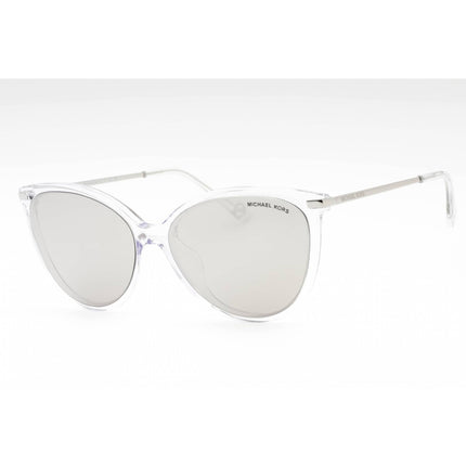 Michael Kors Women's Sunglasses - Clear Cat Eye Shape Full Rim Frame | 0MK2184U 30156G ,