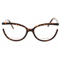 Carolina Herrera Women's Eyeglasses - Havana Plastic Cat Eye Frame | CH 0005 0086 ,