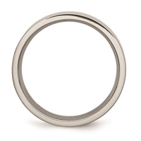 Titanium Flat 6mm Polished Band | TB31 ,