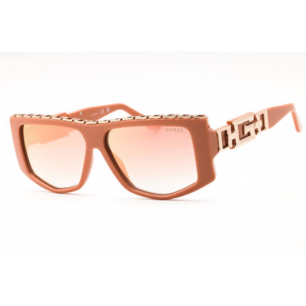 Guess Women's Sunglasses - Shiny Pink Injected Propionate Browline Frame | GU7914 72U ,