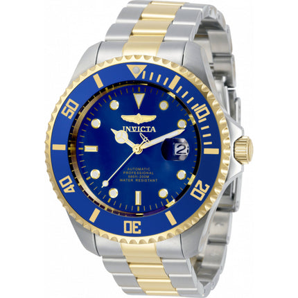 Invicta Men's Watch - Pro Diver Automatic Blue Dial Two Tone Bracelet Dive | 34042 ,