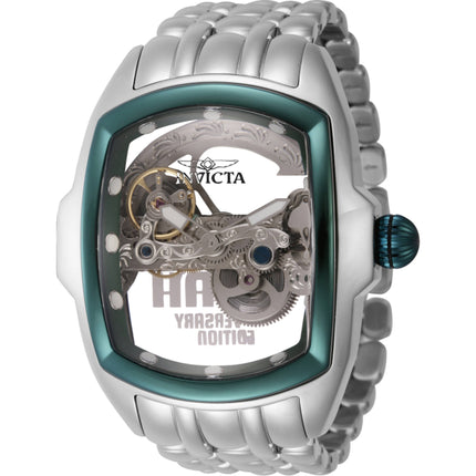 Invicta Men's Watch - Lupah Automatic Ghost Bridge Dial Silver Tone Bracelet | 45895 ,