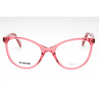 Moschino Love Women's Eyeglasses - Red Plastic Cat Eye Full Rim Frame | MOL574 0C9A 00 ,