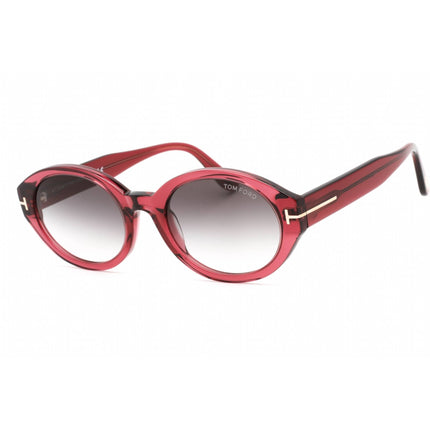 Tom Ford Women's Sunglasses - Shiny Violet Frame Gradient Smoke Lens | FT0916 81B ,
