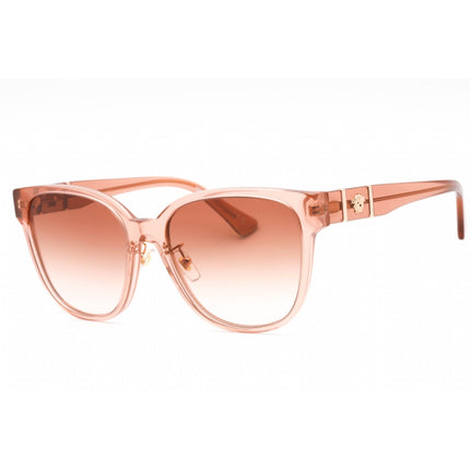 Versace Women's Sunglasses - Peach Transparent Square Plastic Frame | 0VE4460D 543413 ,