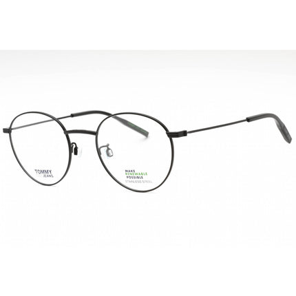 Tommy Hilfiger Unisex Eyeglasses - Matte Black Metal Round Frame | TJ 0030 0003 00 ,