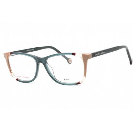 Carolina Herrera Women's Eyeglasses - Teal Brown Plastic 53mm Frame | CH 0066 0HBJ ,
