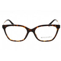 Bvlgari Women's Eyeglasses - Dark Havana Plastic Full Rim Cat Eye Frame | 0BV4207 504 ,