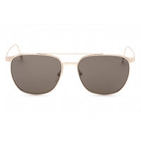 Tom Ford Men's Sunglasses - Shiny Rose Gold Pilot Frame Smoke Lens | FT0692 28A ,