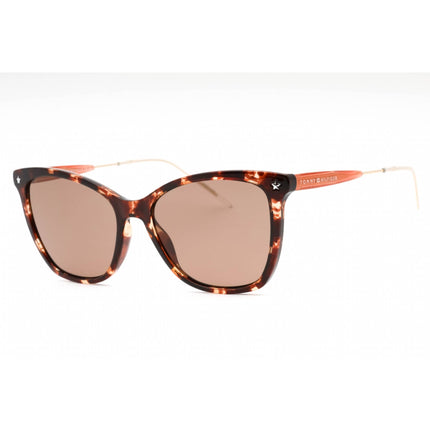 Tommy Hilfiger Women's Sunglasses - Havana Plastic Cat Eye Frame | TH 1647/S 0086 70 ,