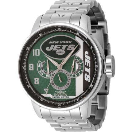 Invicta Men's Watch - NFL New York Jets Quartz Green, White and Black Dial | 45136 ,