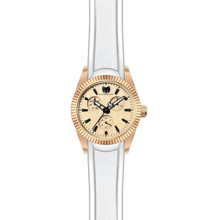 Technomarine Women's Watch - Sea Dream Chronograph Rose Gold Tone Dial | TM-724004 ,