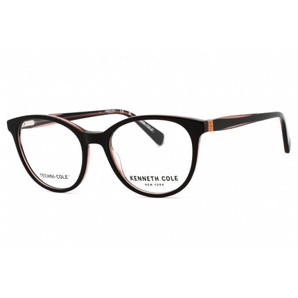 Kenneth Cole New York Women's Eyeglasses - Black/Other Oval Acetate Frame | KC0351 005 ,