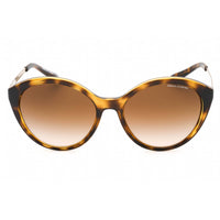 Armani Exchange Women's Sunglasses - Dark Havana Oval Full Rim Frame | 0AX4134S 821313 ,