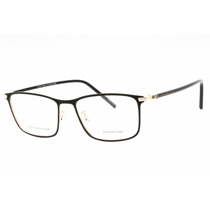 Tommy Hilfiger Men's Eyeglasses - Matte Black Gold Metal Frame | TH 2013/F 0I46 00 ,