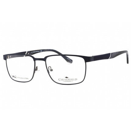 Chesterfield Men's Eyeglasses - Blue Ruthenium Rectangular Frame | CH 82XL H2T 00 ,