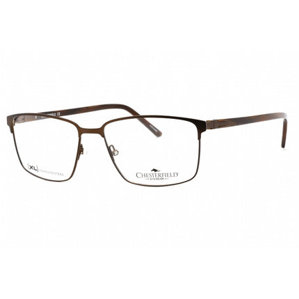 Chesterfield Men's Eyeglasses - Brown Full Rim Rectangular Frame | CH 78XL 009Q 00 ,