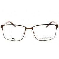 Chesterfield Men's Eyeglasses - Brown Rectangular Frame Clear Lens | CH 78XL 009Q 00 ,
