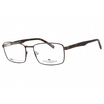 Chesterfield Men's Eyeglasses - Havana Grey Metal Rectangular Frame | CH 93XL 0AB8 00 ,