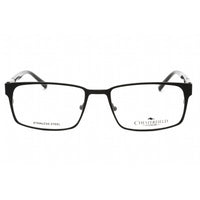Chesterfield Men's Eyeglasses - Matte Black Metal Rectangular Frame | 42 XL 0003 00 ,
