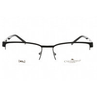 Chesterfield Men's Eyeglasses - Matte Black Rectangular Metal Frame | 65XL 0003 00 ,