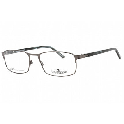 Chesterfield Men's Eyeglasses - Matte Grey Metal Rectangular Frame | CH 85XL 0RIW 00 ,