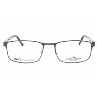 Chesterfield Men's Eyeglasses - Matte Grey Metal Rectangular Frame | CH 85XL 0RIW 00 ,