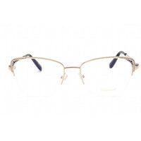 Chopard Women's Eyeglasses - Gold Half Rim Cat Eye Frame Clear Lens | VCHD81S 0594 ,