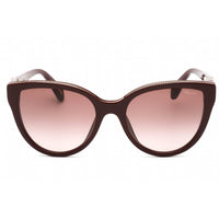 Chopard Women's Sunglasses - Shiny Bordeaux Frame Brown Gradient Lens | SCH317S 09FH ,