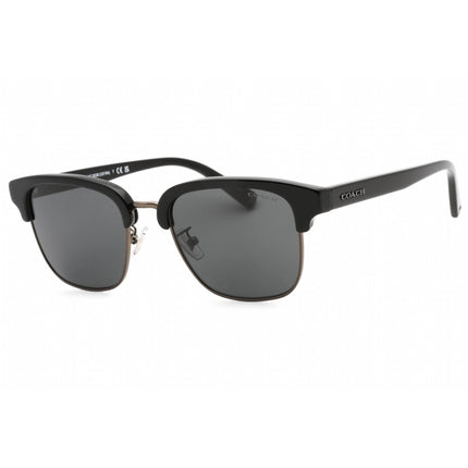 Coach Men's Sunglasses - Black Gunmetal Metal Rectangular Frame | 0HC8326 500287 ,