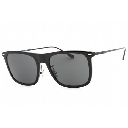 Coach Men's Sunglasses - Black Plastic Full Rim Rectangular Frame | 0HC8356 500287 ,