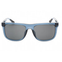 Coach Men's Sunglasses - Blue Lens Transparent Blue Square Frame | 0HC8367U 575887 ,