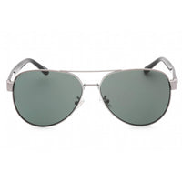 Coach Unisex Sunglasses - Satin Gunmetal Metal Aviator Full Rim Frame | 0HC7143 900471 ,