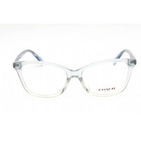 Coach Women's Eyeglasses - Transparent Blue Cat Eye Frame Clear Lens | 0HC6206U 5737 ,