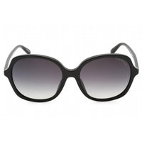 Coach Women's Sunglasses - Black Plastic Full Rim Round Shape Frame | 0HC8360U 5002T3 ,