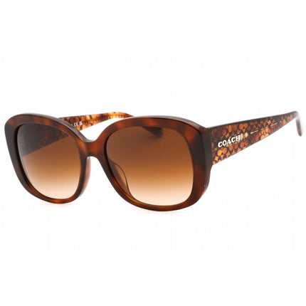 Coach Women's Sunglasses - Caramel Tortoise Plastic Full Rim Frame | 0HC8363U 574174 ,