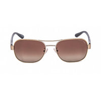 Coach Women's Sunglasses - Light Gold Aviator Metal Full Rim Frame | 0HC7116 9005T5 ,