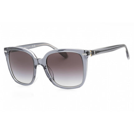 Coach Women's Sunglasses - Light Grey Lens Dark Grey Square Frame | 0HC8381U 57808G ,